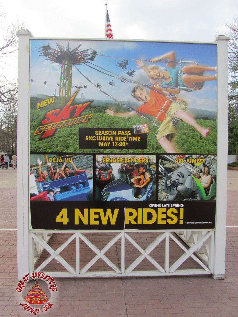 SkyScreamer At Six Flags Great Adventure